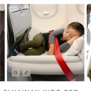 FlyAway Kids blow up Bed for airplane